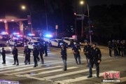 微山约200名海军陆战队士兵进驻洛杉矶 开始执行警戒守卫任务